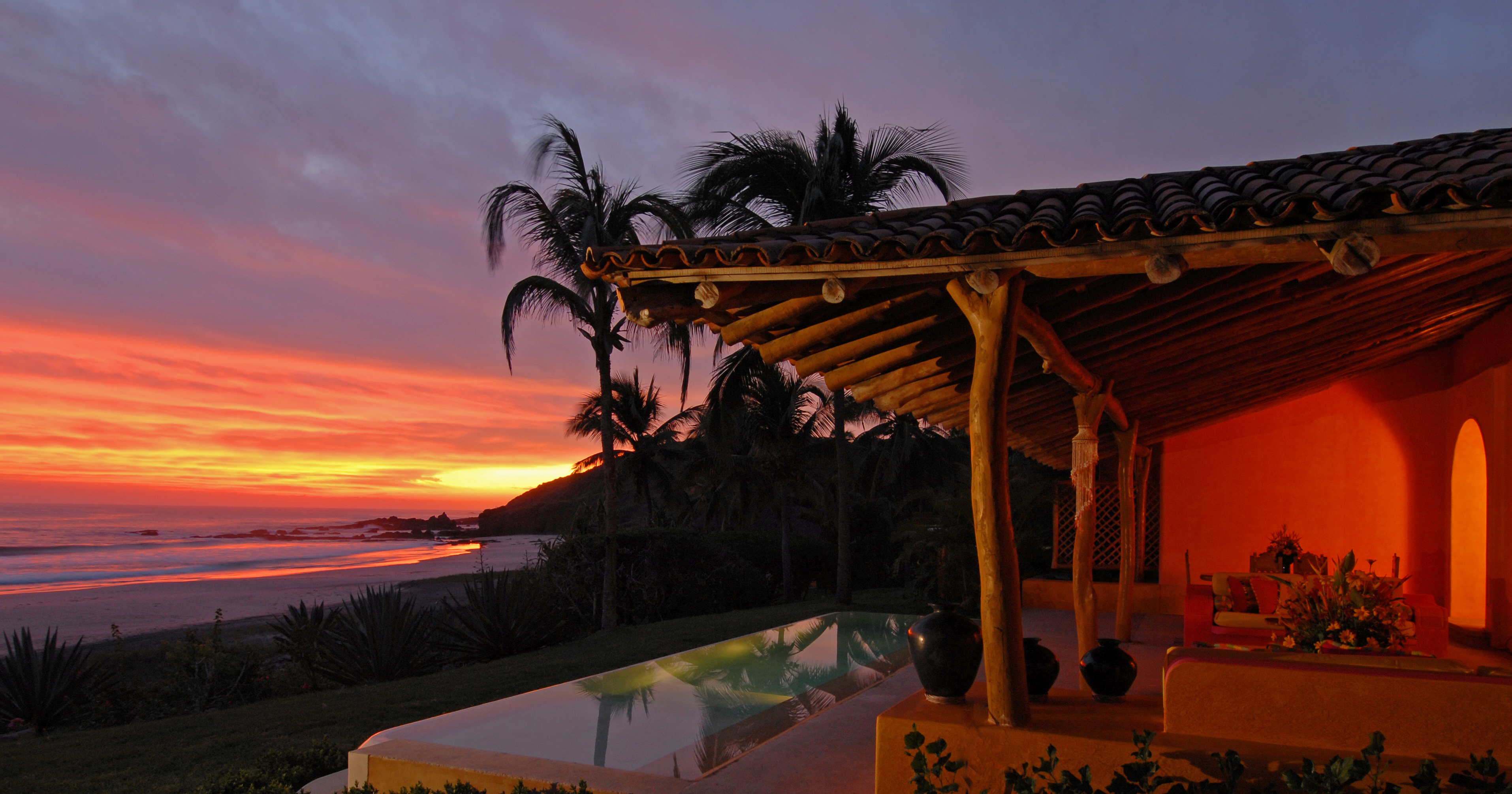 Sunset View of Presidential Suite